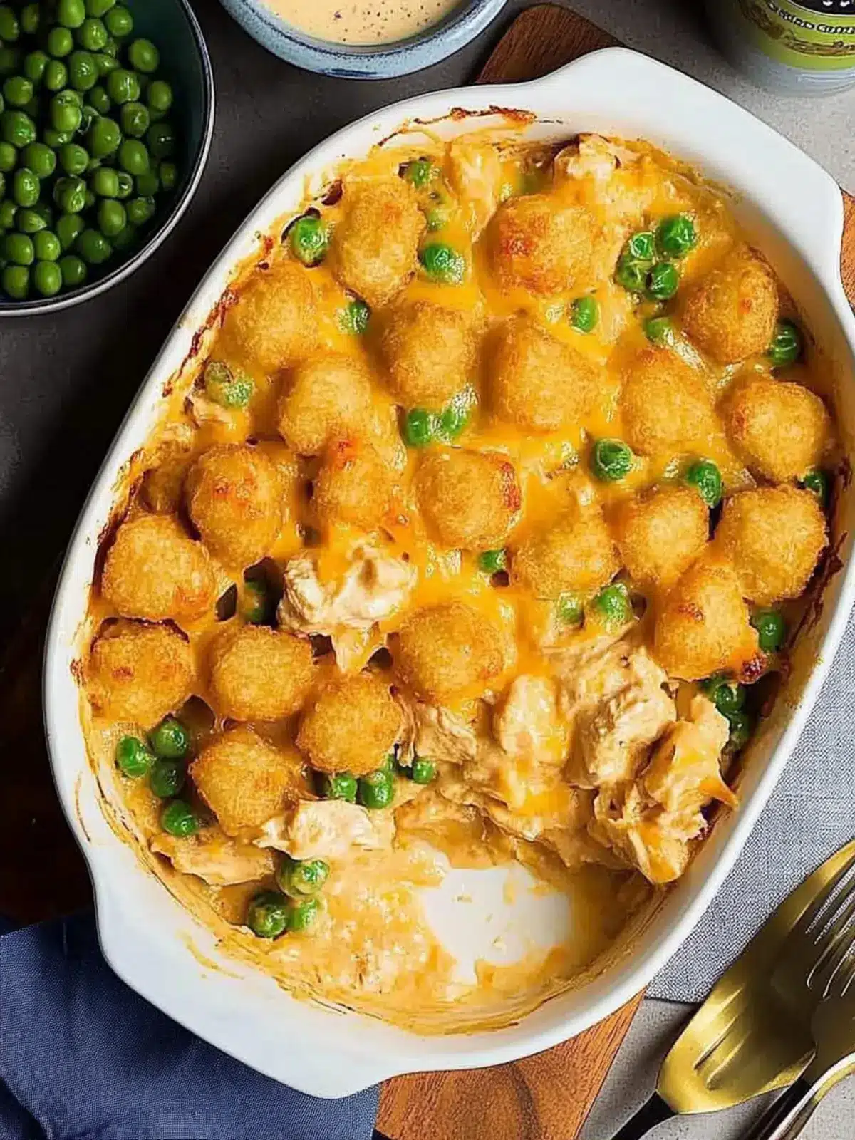 Chicken Tater Tot Casserole