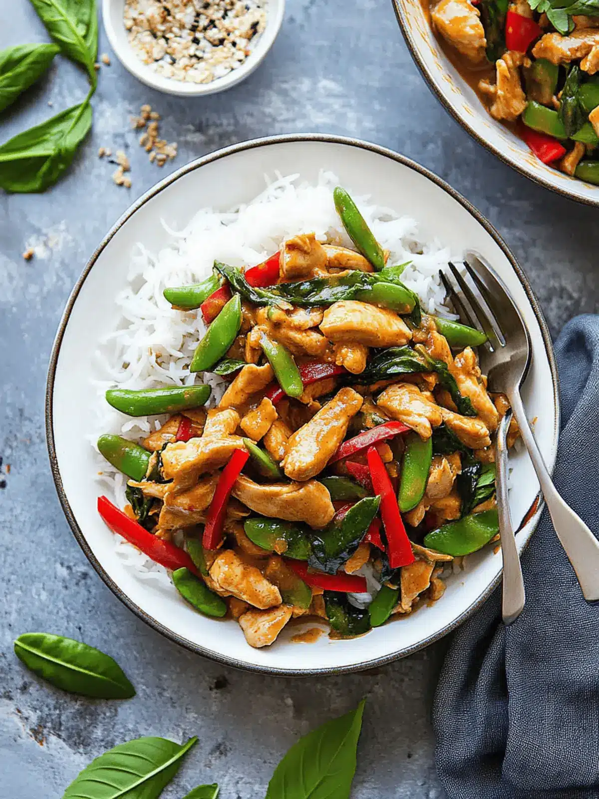 Savory Peanut Satay Chicken Stir-Fry Ready in 30 Minutes 2 Peanut Satay Chicken Stir Fry