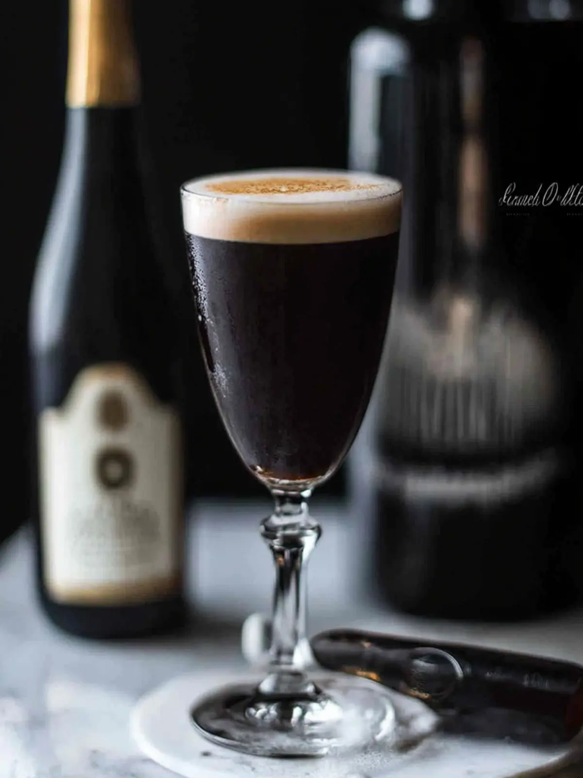Black Velvet Cocktail