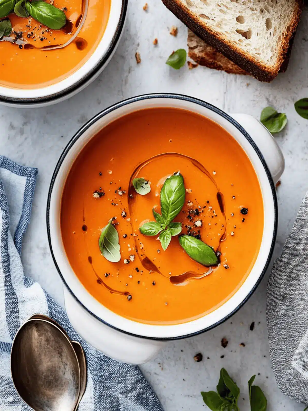 Cozy Up with Middle-of-Winter Creamy Tomato Soup Delight 3 Middle-of-Winter Creamy Tomato Soup (Canned Tomatoes)