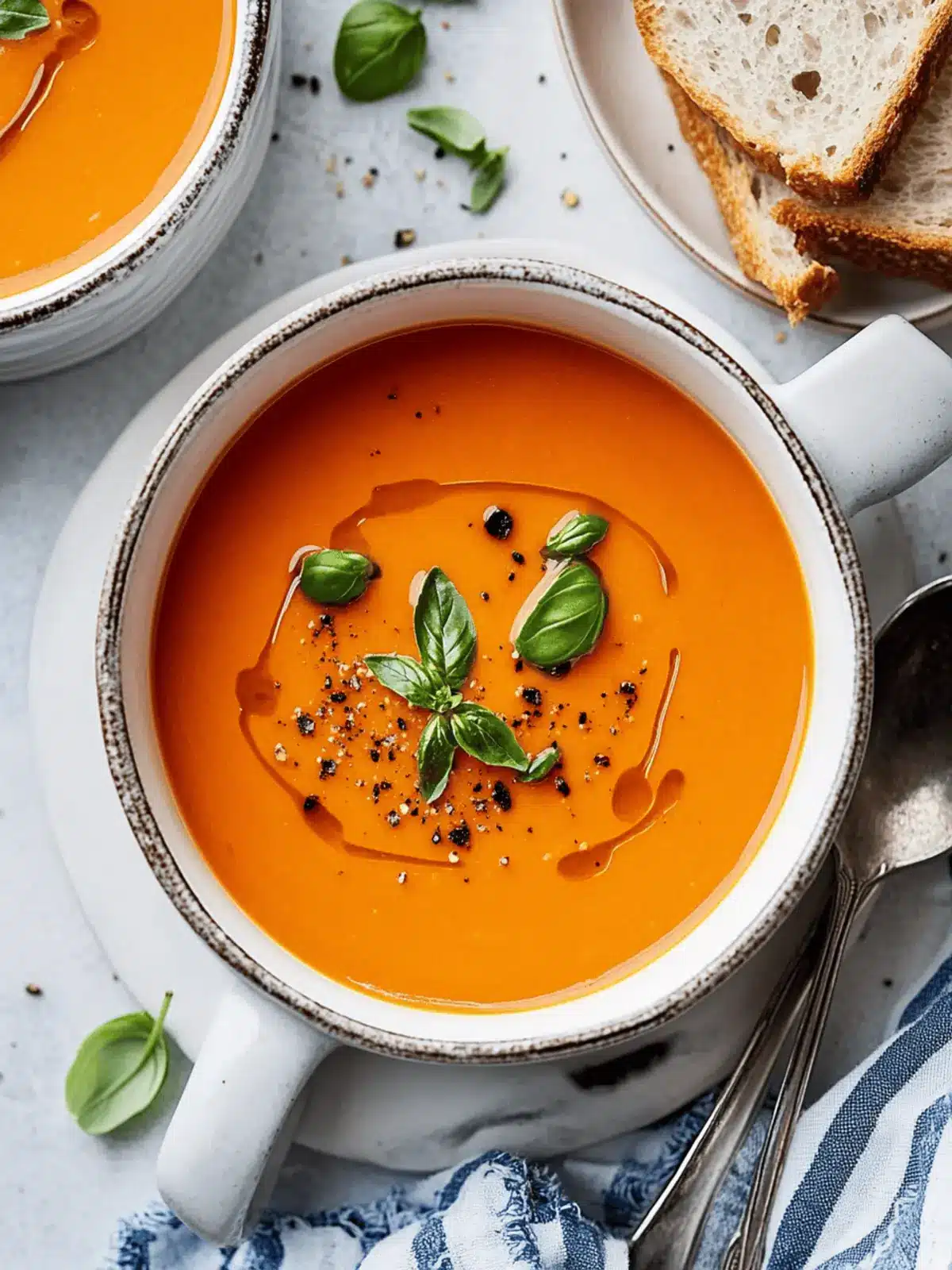 Cozy Up with Middle-of-Winter Creamy Tomato Soup Delight 2 Middle-of-Winter Creamy Tomato Soup (Canned Tomatoes)