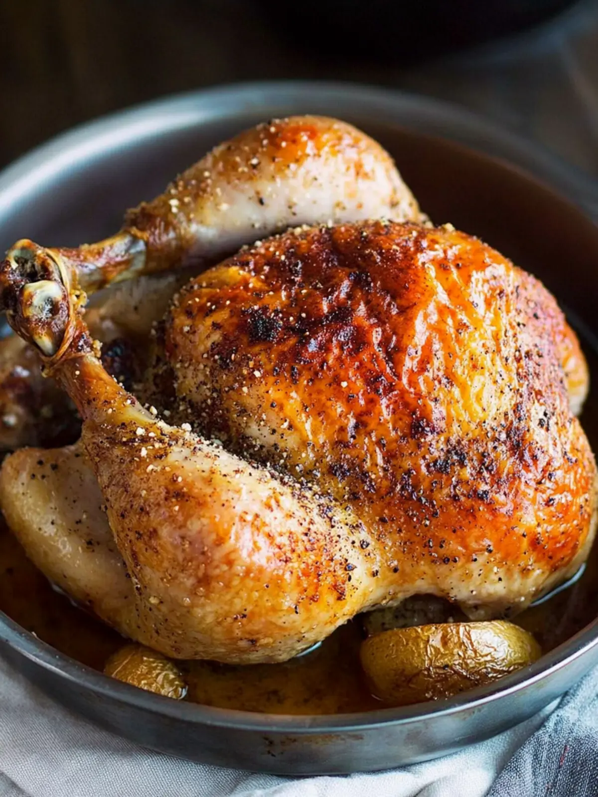 Salt And Pepper Roast Chicken