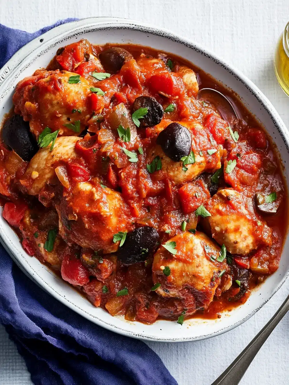 Slow Cooker Chicken Cacciatore