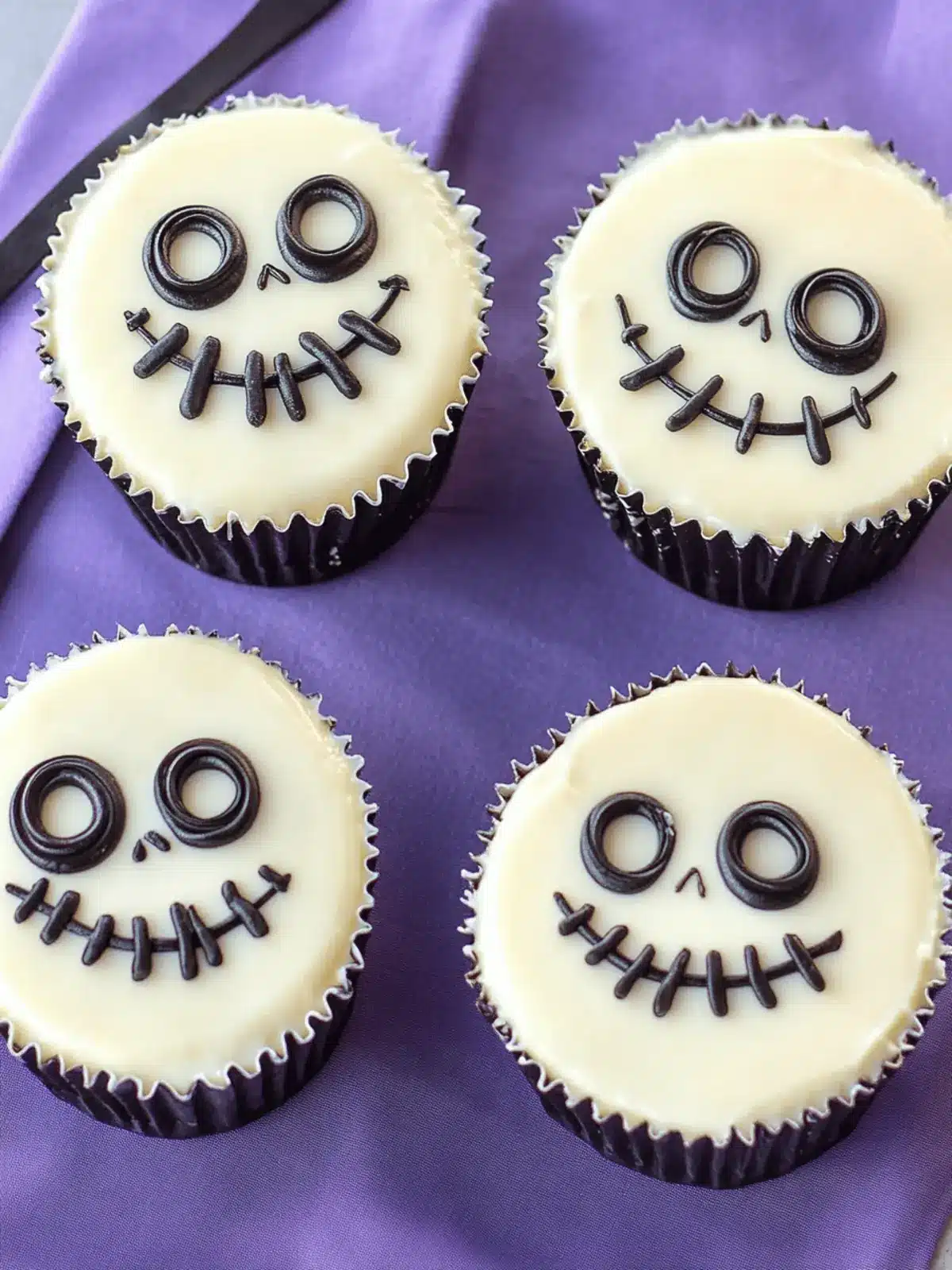 Jack Skellington Cheesecakes
