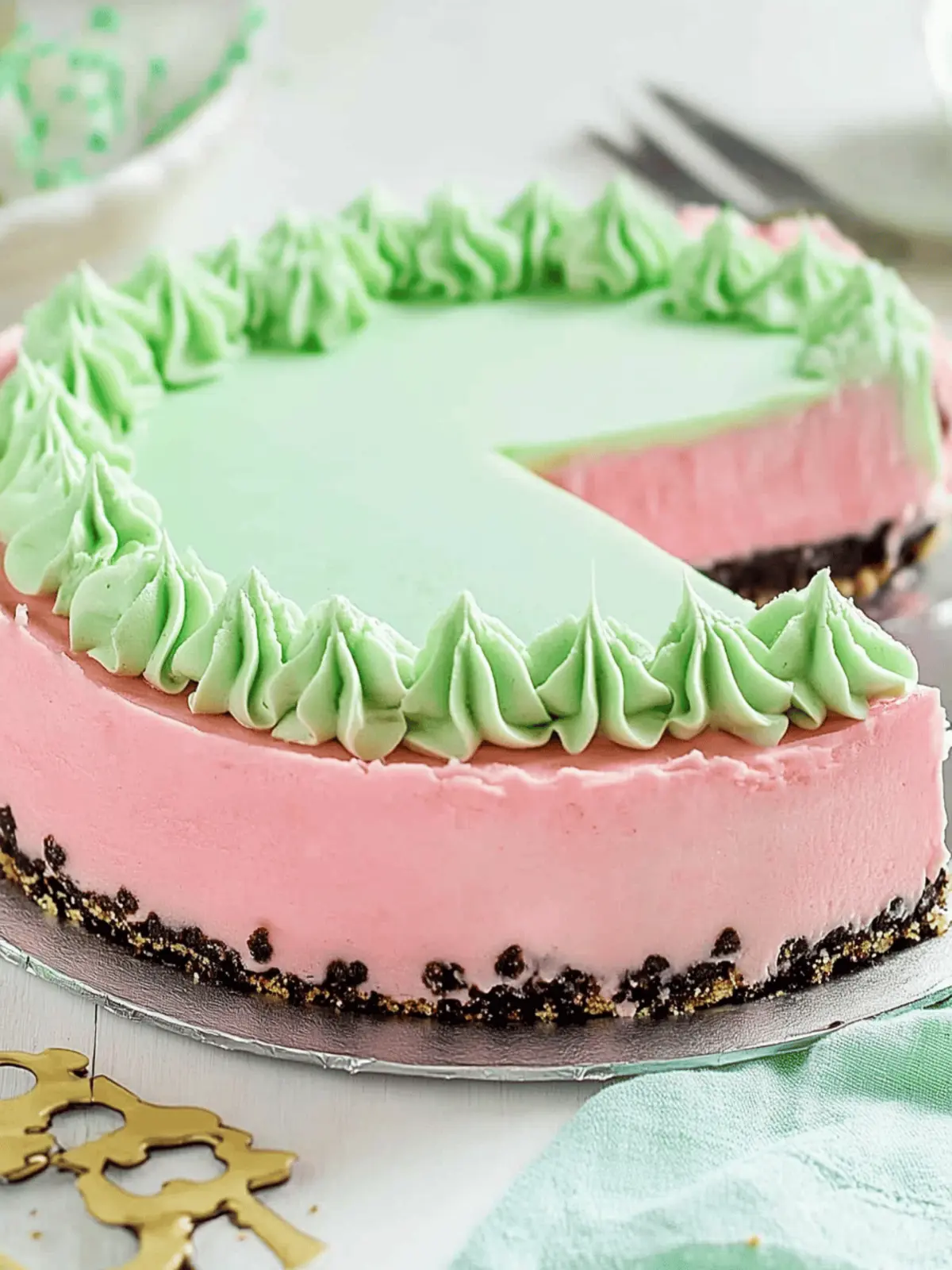 Watermelon Cheesecake That's No-Bake and Perfect for Summer 3 Watermelon Cheesecake