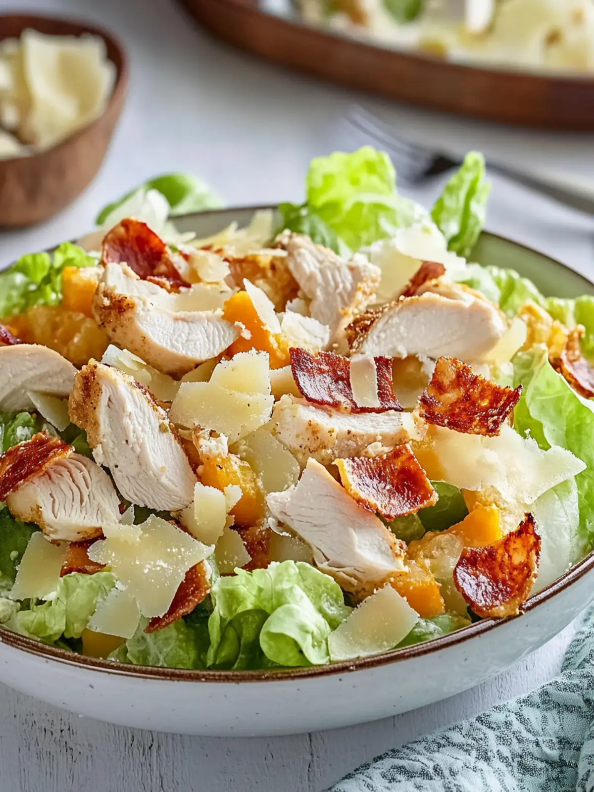 Crispy Chicken Caesar Salad: Your Quick, Homemade Delight 4 Crispy Chicken Caesar Salad